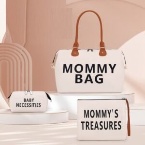 "Mommy Bag" Sac de voyage populaire Sac de maternité Ensemble de trois pièces (Mommy Bag)